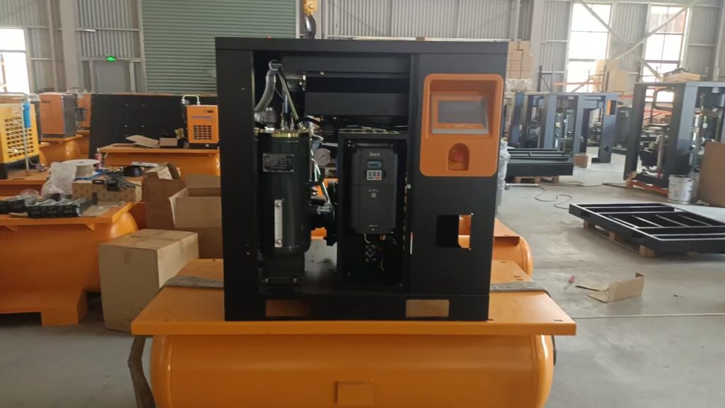Compresor cu Șurub 11 kW + Butelie 200L — TCM Energy CS-11K